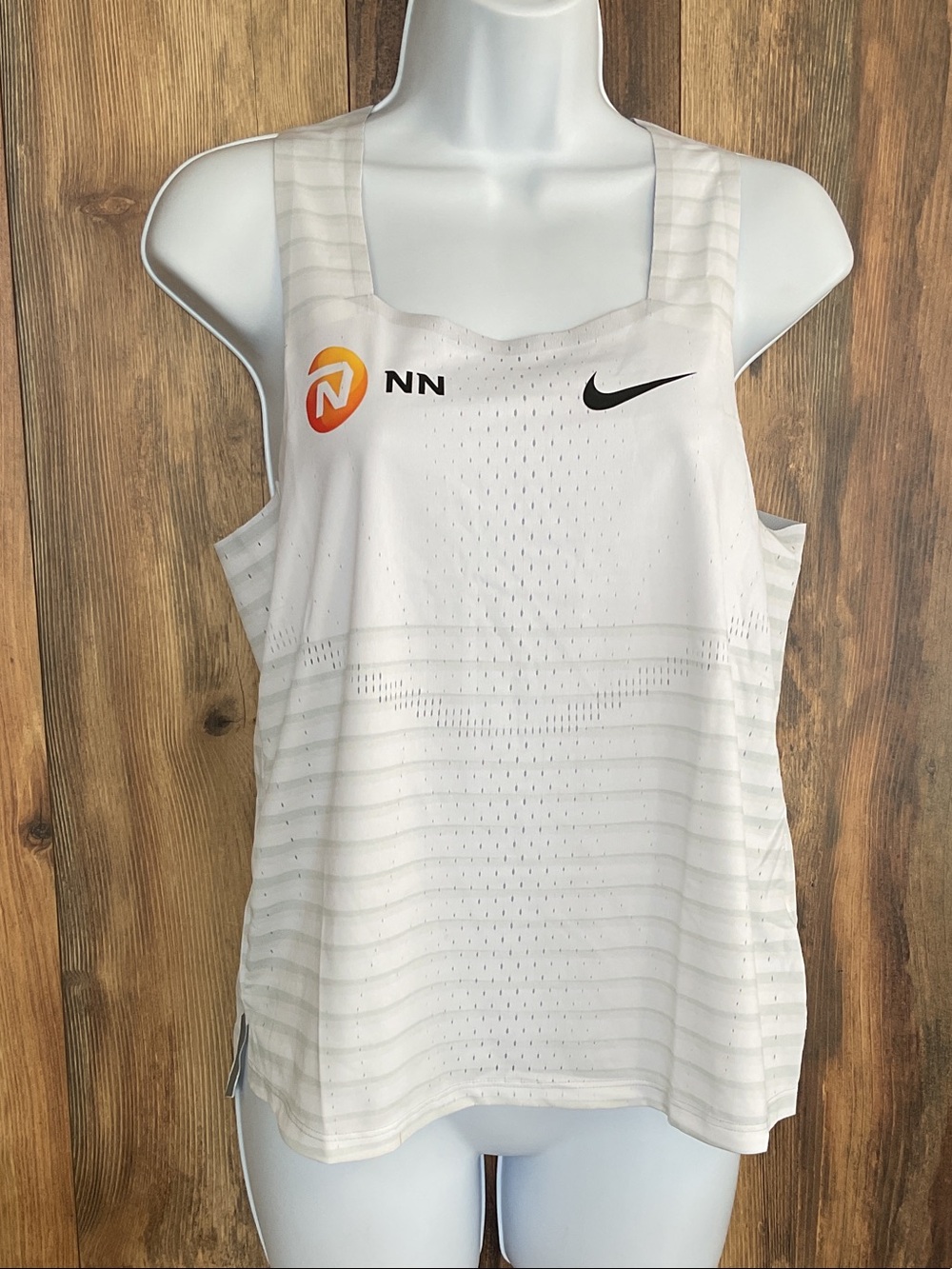 Nike Dri Fit ADV AeroSwift NN Singlet Swoosh Logo Running Tank M   385B